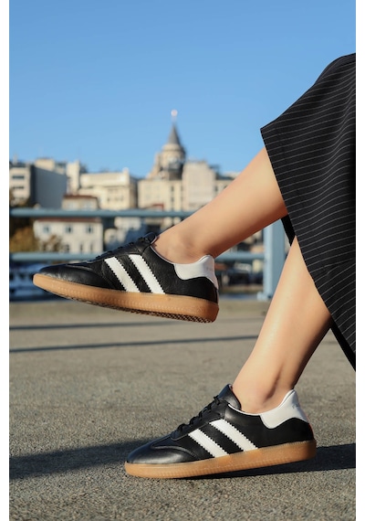 Fast Step Hakiki Deri Kadın Casual Ayakkabı 182za2324 Siyahbeyaz Siyah - Beyaz Fast Step Hakiki Deri Kadın Casual Ayakkabı 182za2324 Siyahbeyaz Siyah - Beyaz