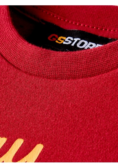 Gsstore Galatasaray Bebek Yeni Yıl Pijama Takımı B252298 Sarı - Kırmızı