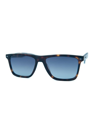Ferfarini Ff 1513 260p 55 Polarize Unisex Kare Kırçıllı Kahverengi Kemik Güneş Gözlüğü Kahverengi