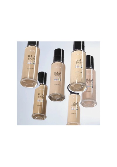 The One Illuskin Glow Reflective Fondöten Vanilla Neutral 46329 Bej Bej