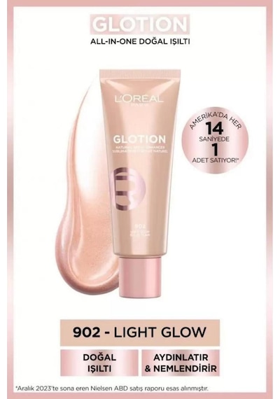 Loreal Paris Glotion Natural Glow Aydınlatıcı No:902 Light Glow 40 Ml Diğer