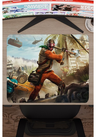 Dying Light Kaymaz Dikişli Kauçuk Oyuncu Mousepad V2 - 48x40 Xl Gaming Mouse Pad Fare Altlığı