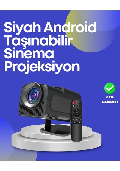 Hdmı, Usb Ve Kulaklık Girişli Çoklu Bağlantı Seçenekli Projektör - Lisinya