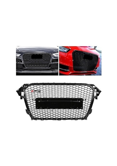 Audi A4 Rs4 Ön Panjur Izgara 2012 / 2015 Siyah