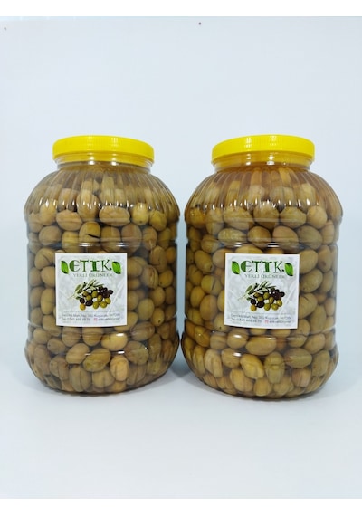 Etik Yerli Ürünler Domat Cinsi Kırma Tatlanmış Zeytin 2 x 5 KG