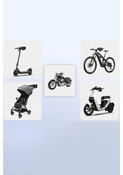 Motosiklet Bisiklet İçin Ayarlanabilir 2in1 Telefon Ve Bardak Tutucusu