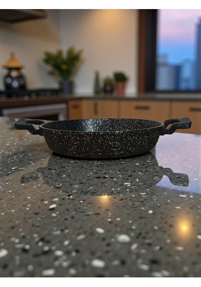 Mybru Döküm Omlet Tava 22 Cm Siyah