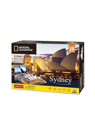 National Geographic - Sydney Opera Binası 3d Puzzle Ds1088h