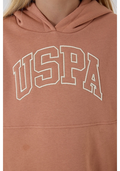 U.S. Polo Assn. Kız Çocuk Bordo Eşofman Takımı Pembe