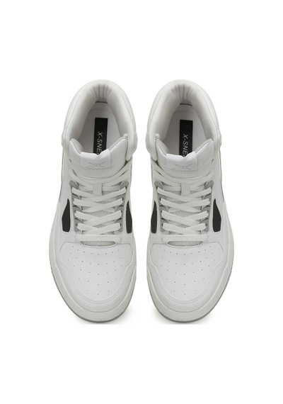 Kinetix Wıngton Pu Hı Beyaz Erkek High Sneaker Beyaz-grı