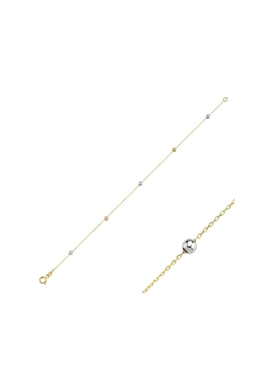 Dorikalı Altın Bileklik 14K Gold 19 Cm Sarı Altın