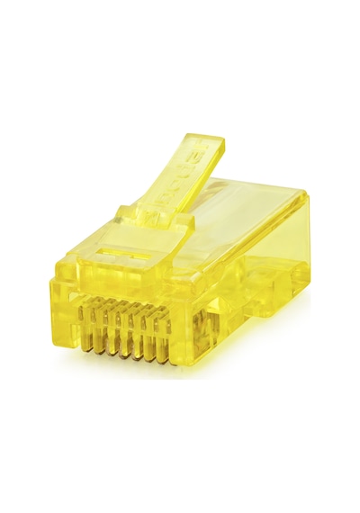 Nodar Nd2408 Cat6 Ez Rj45 Konnektör 100 Adet Plastik Kutu -sarı