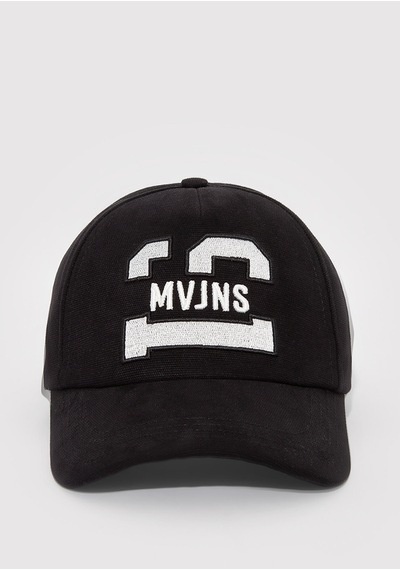 Mavi - Mvjns Baskılı Siyah Şapka 0911527-900 Siyah