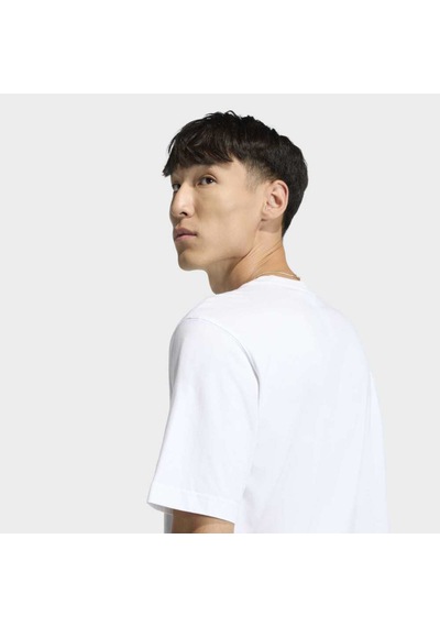 Adidas Kt0488 Gfx T Erkek Tişört Beyaz