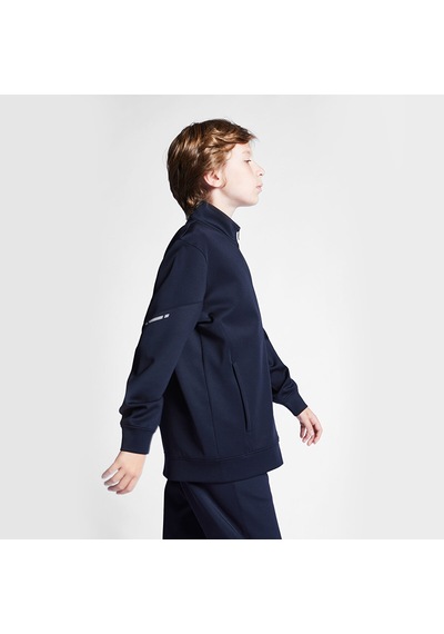Lescon Lacivert Çocuk Fermuarlı Sweatshirt 25s-3249-25n