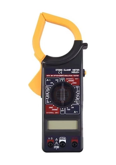 Dt266 Dijital Ac/dc 1000v Akım Voltmetre Multimetre Kelepçe Pens Ampermetre