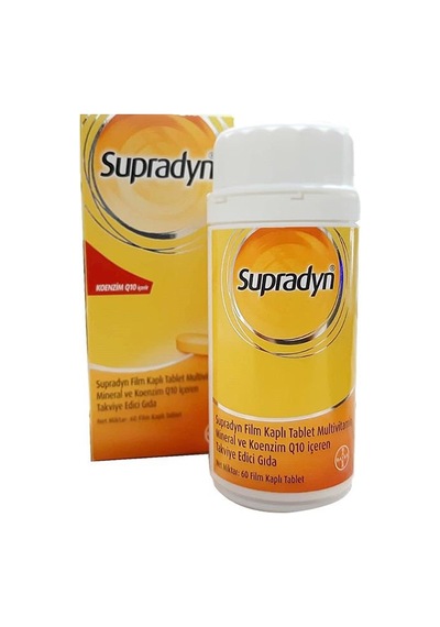 Supradyn Koenzim Q10 İçeren Takviye Edici Gıda 60 Tablet