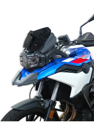 GP Kompozit BMW F 800 GS 2024 Uyumlu Far Koruma Siyah