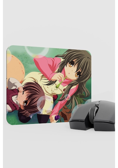 Clannad After Story Anime V2 - 22x18 Gaming Kauçuk Kaymaz Taban Mouse Pad Fare Altlığı