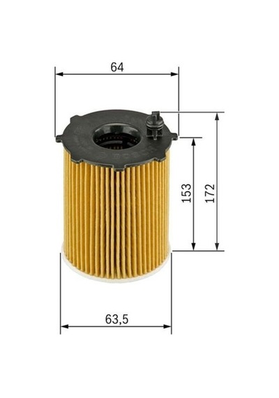 Bosch Yağ Filtresi Bmw 1-3-5-X1-X3 F026407072