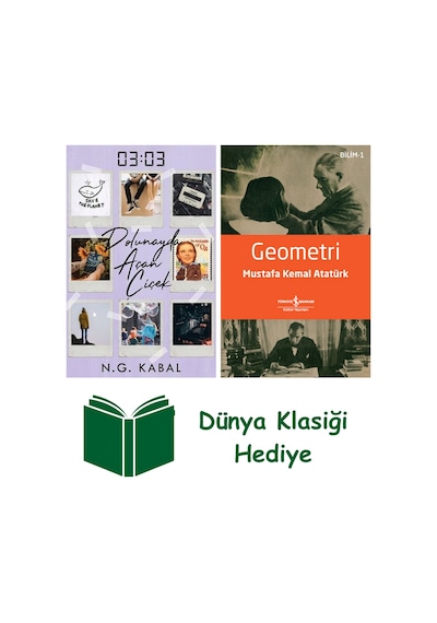 03:03 Dolunayda Açan Çiçek + Geometri + Dünya Klasiği Hediye