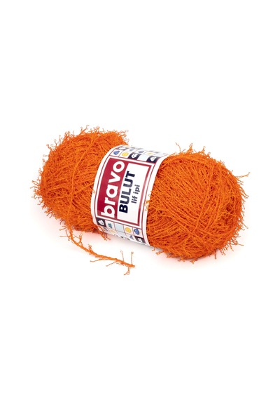 Bulut Sakal Lif İplik 100 Gr 100 Metre Renk Kodu:422 Portakal