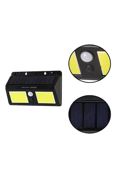 Güneş Enerjili Hareket Sensörlü 96 Led Dış Mekan Aydınlatma - 3 Mod, Su Geçirmez 1 ADET