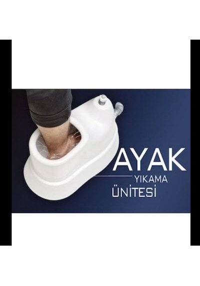 Ayak Matik Ayak Yıkama Ünitesi Çok Renkli