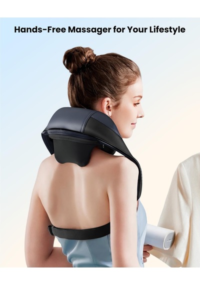 Comfıer Isıtmalı Shiatsu Boyun Masajı, Derin Doku Ağrısını Gidermek İçin Kablosuz Boyun Ve Omuz Masajı, Grafen Isıtma, 4d Yoğurma Sırt Masajı Yastığı, Şarj Edilebilir Comfıer Isıtmalı Shiatsu Boyun Masajı, Derin Doku Ağrısını Gidermek İçin Kablosuz Boyun Ve Omuz Masajı, Grafen Isıtma, 4d Yoğurma Sırt Masajı Yastığı, Şarj Edilebilir