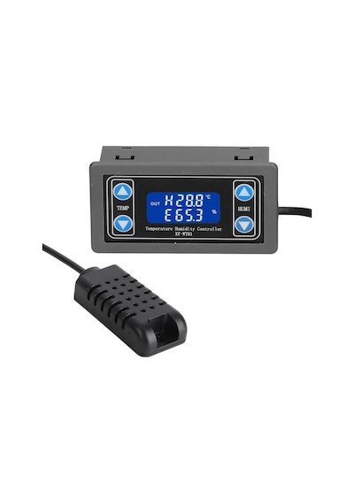 Xy-wth1 6-30v Dc Dijital Termostat Sıcaklık Ve Nem Kontrol Cihazı 6-30v Dc İle Çalışır