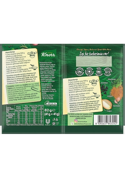 Knorr Köfte Harcı 4 x 82 G