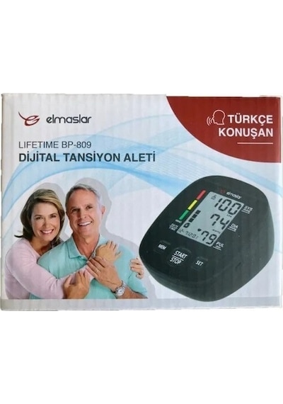 Elmaslar Lifetime BP-809 Konuşan Tansiyon Aleti