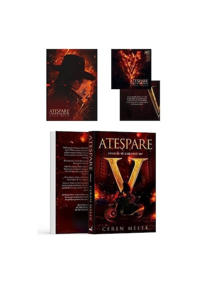 Ateşpare 1 / Canavar Mı Kahraman Mı Karton Kapak / Ceren Melek