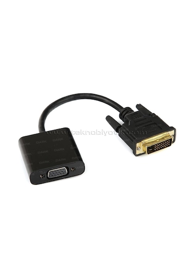 Dark Dvi-D - Vga Aktif Dijital-Analog Dönüştürücüsü DK HD ADVIDXVGA
