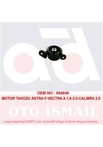 DOĞRU KAUÇUK 737 Motor Takozu Sağ Astra F Vectra A Calıbra A 1.8 2.0