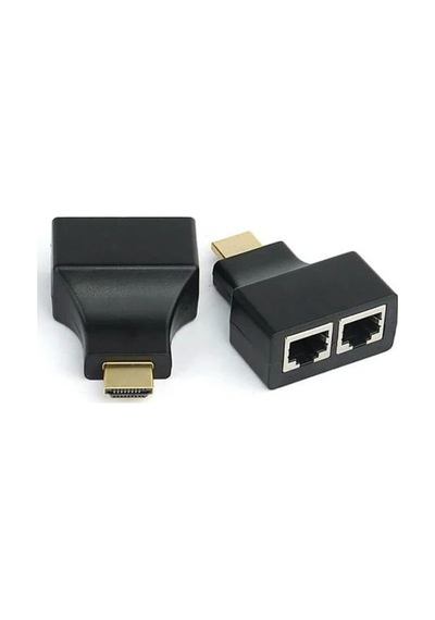 Rj45 Hdmi Ekleme Ek Uzatici Cat5 5E 6 Kablosu Extender
