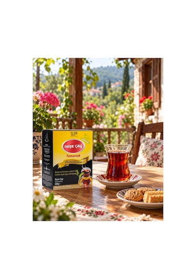 Neşe Çay Earl Grey Tomurcuk Bergamot Aromalı Siyah Dökme Çay 200 G
