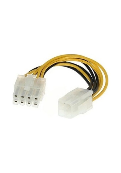 4 Pin 8 Pin Çevirici 4 Pin 8 Pin Anakart Power Çevirici 4 Pin Power 8 Pin Power Çevirici 30 Cm
