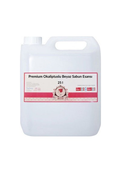 Premium Okaliptuslu Beyaz Sabun Esansı 25 Litre Diğer
