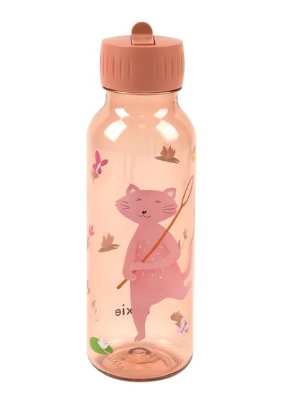 Trixie Tritan Unisex Çocuk Suluk 500 Ml Mrs. Cat 07-154 Pembe