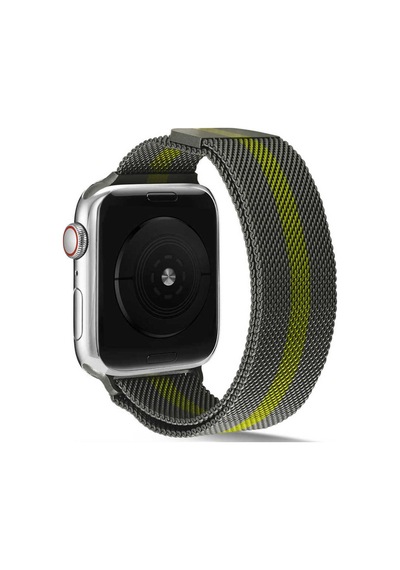 Watch Ultra 49mm Kordon Uyumlu Krd-40 Metal Strap Kayış Gllp- No6