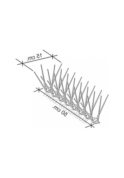 Şeffaf Kuş Teli, 2.5 Metre, 5 Adet