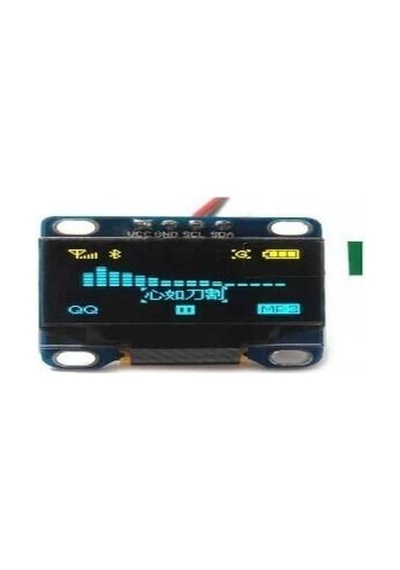 0.96'' 128x64 Oled Grafik Lcd Ekran Mavi 28675464