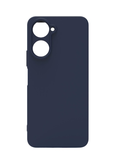 Vivo Y18 Kılıf Kamera Korumalı Silikon Rubber Arka Kapak Lacivert