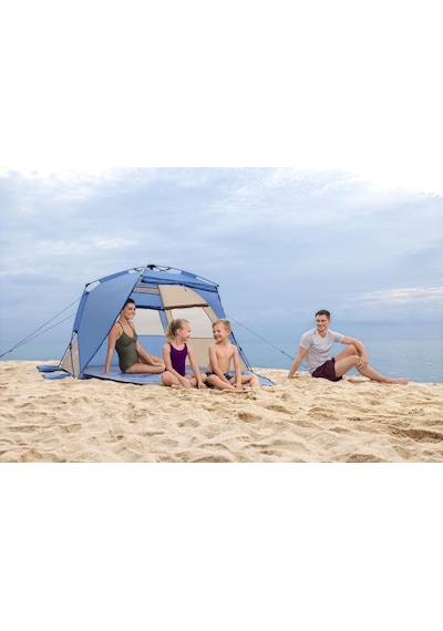 Bestway 68144 Beach Dome 4-kişilik Çadır Swiftclick Çabuk Kurulum Mavi