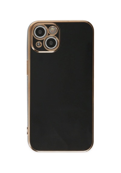 Apple iPhone Uyumlu   14 Kılıf Volet Silikon - Siyah