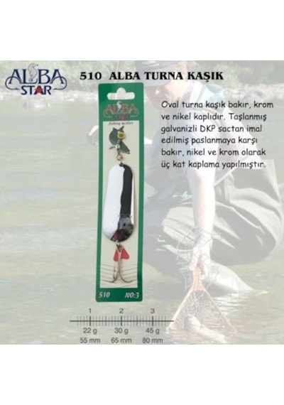 Albastar Turna Olta Kaşığı 510 No:1