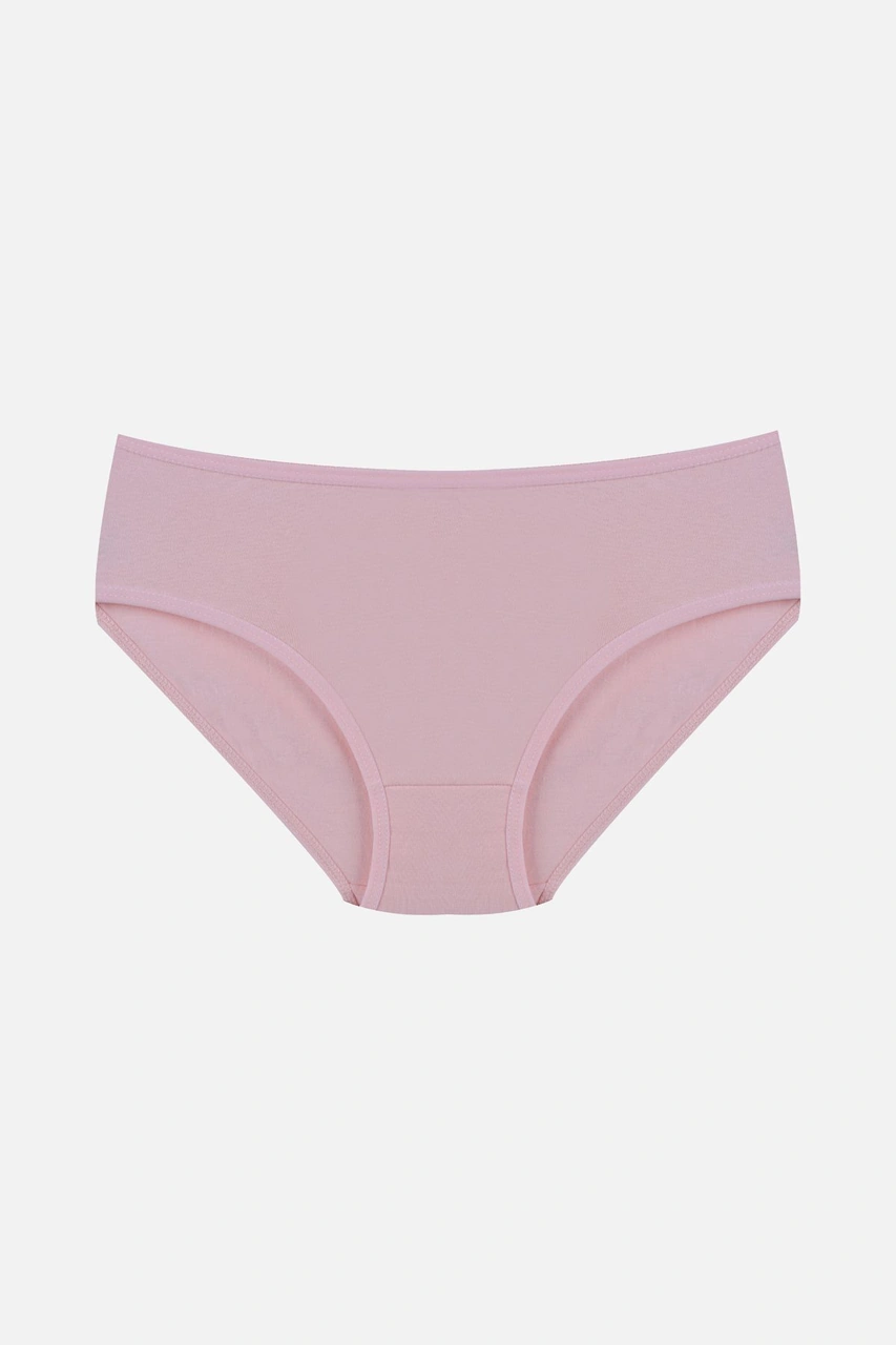 Koza İç Giyim Kız Çocuk 3'lü Penguen Desenli Slip 1050 Açık Pembe - Turuncu