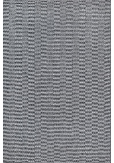 Elit Premium Sisal Jut Halı 1002 - Antrasit Balık Sırtı Desen Antrasit-krem Krem