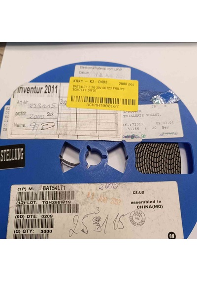 Bat54lt1 0.2a 30v Sot23 Phılıps Schoyky Diyot 125 Adet